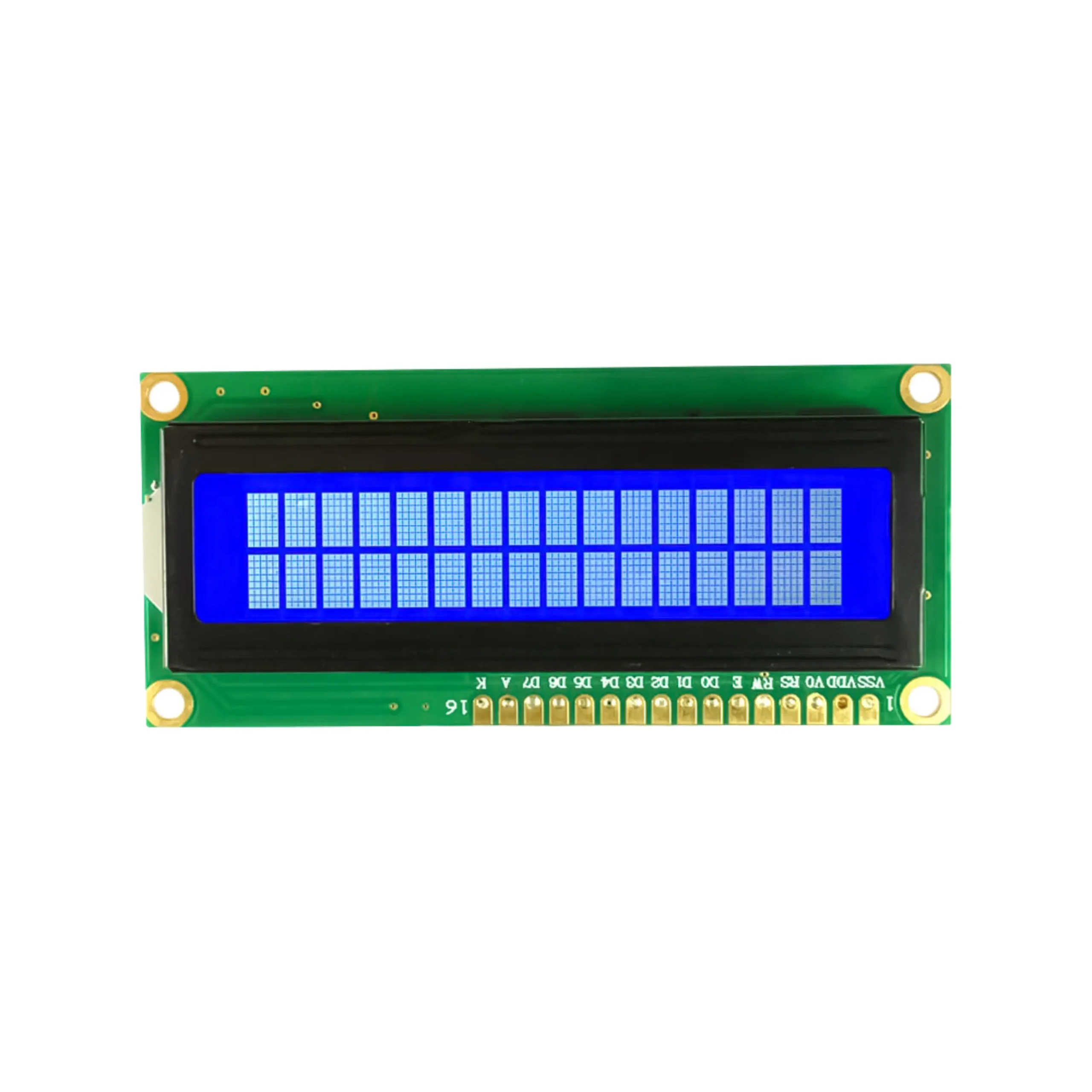16×2 Jumbo Blue Color LCD Display (White Backlight)