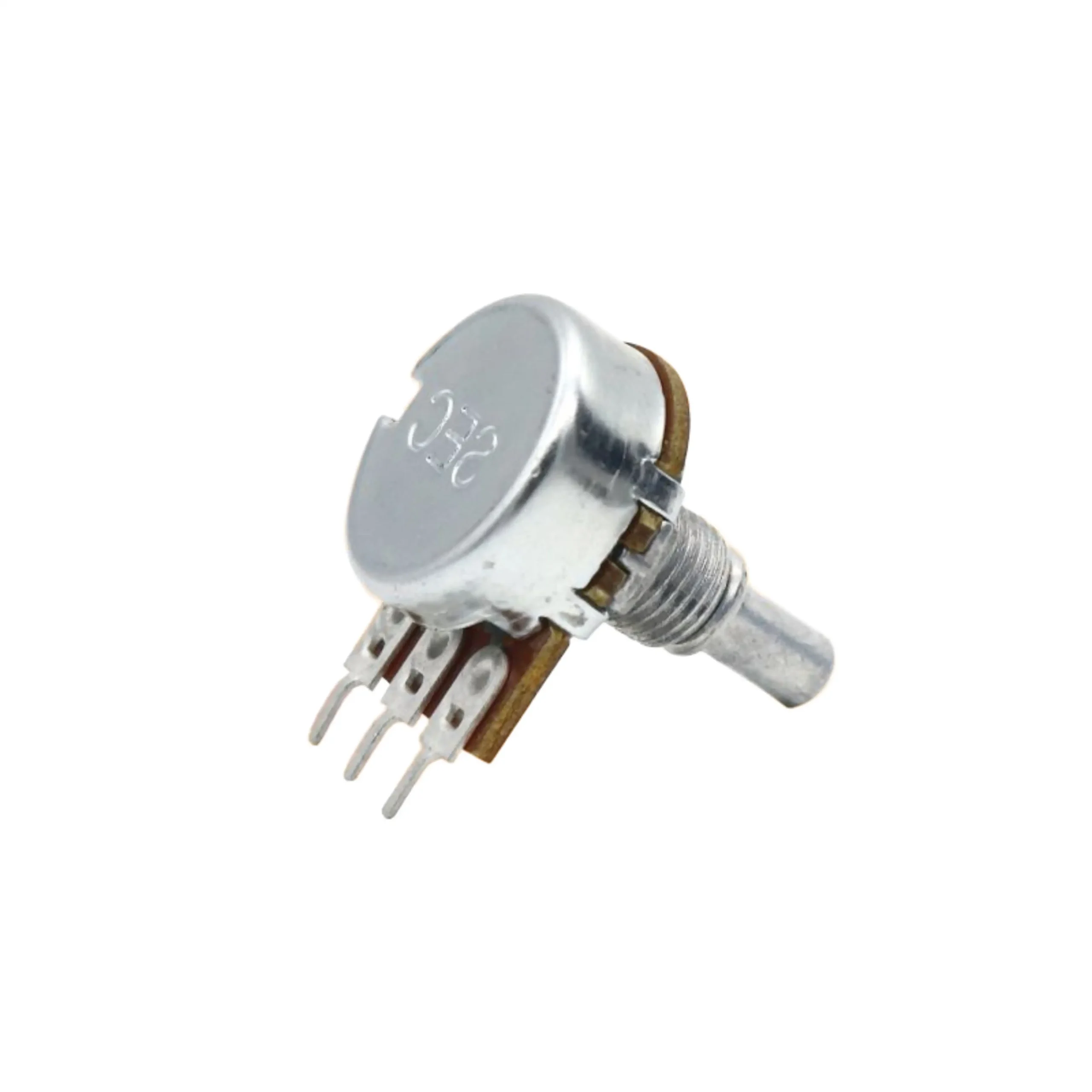 10K Rotary Potentiometer D-Shape Shaft – 3 Pin (Pack of 2) - Image 3