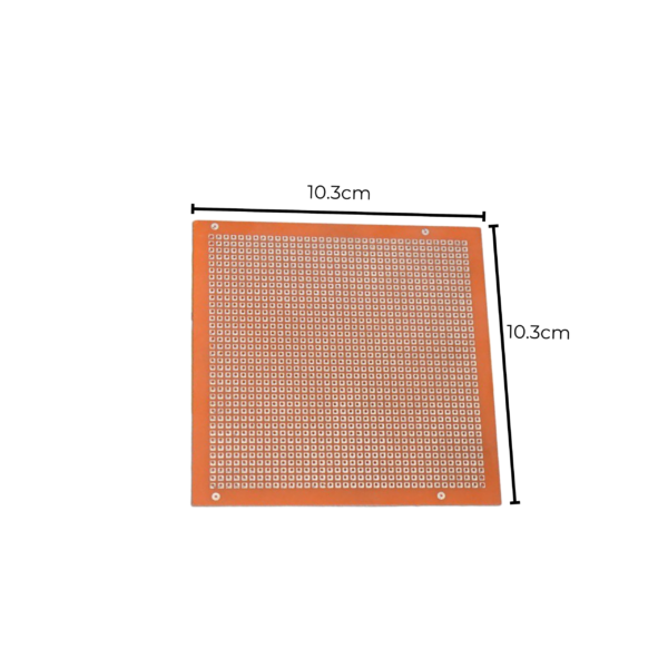 4×4 Inch Copper Clad Single Side PCB Board (1mm Thickness)