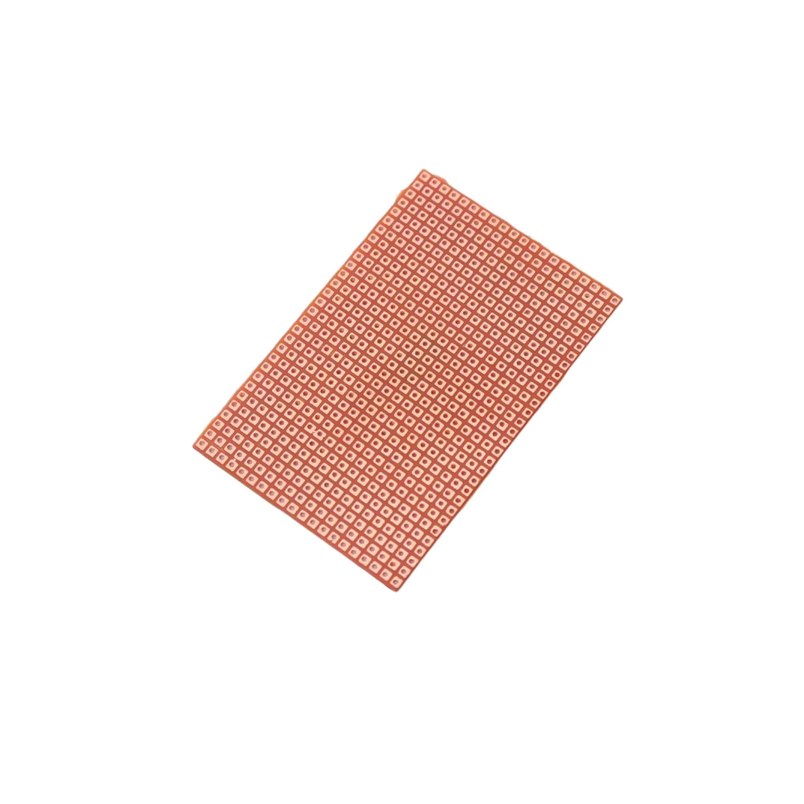 7.8cm x 5.1cm Copper clad single side 1mm pitch printed circuit boards or PCB