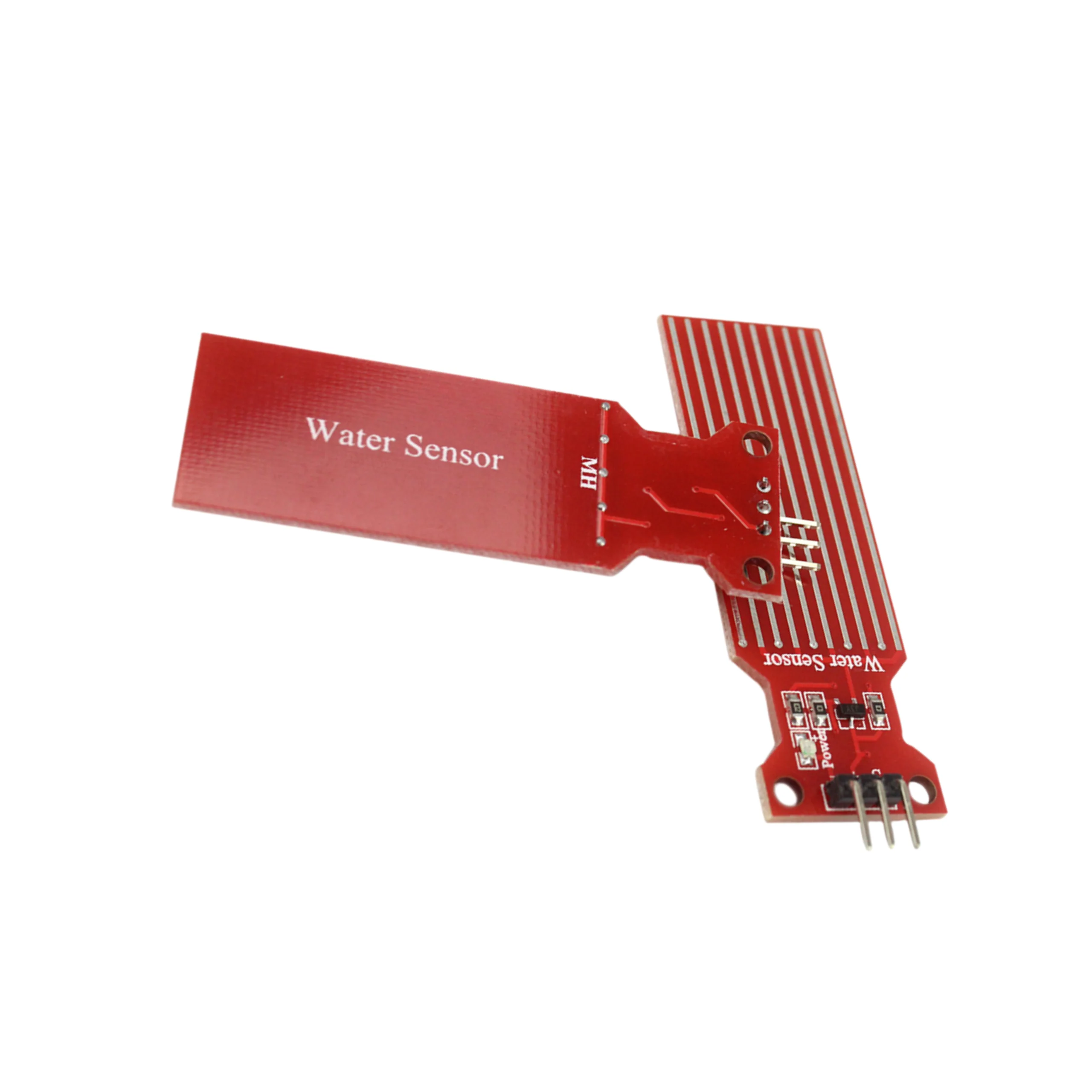 Water Sensor Module for Arduino – Moisture / Drop / Water Level Detection (Red) - Image 2