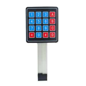 4×4 16-Key Matrix Membrane Keypad Switch