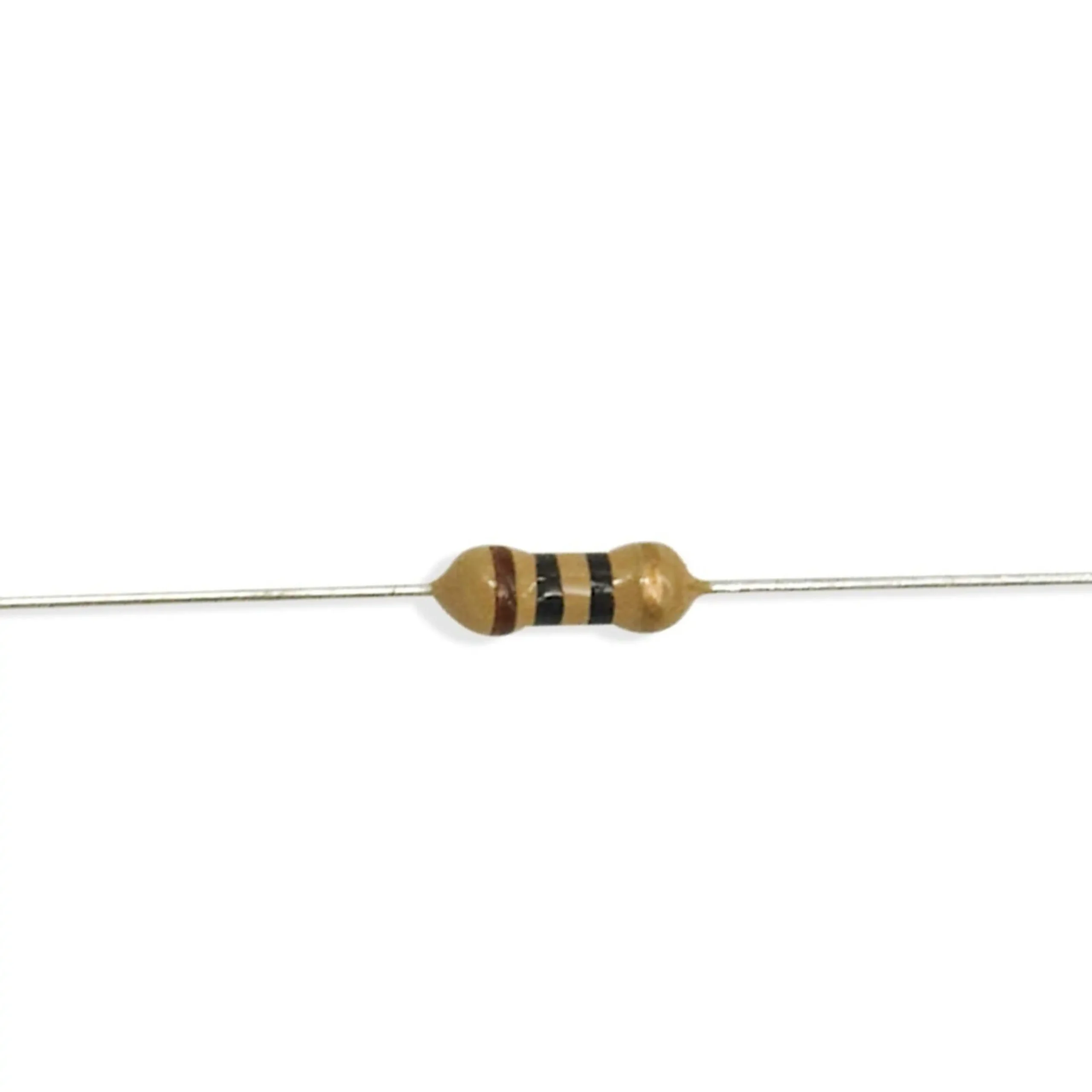 10Ω Resistor 1/4W (0.25 Watt) ±5% Metal Film – Pack of 5 - Image 2